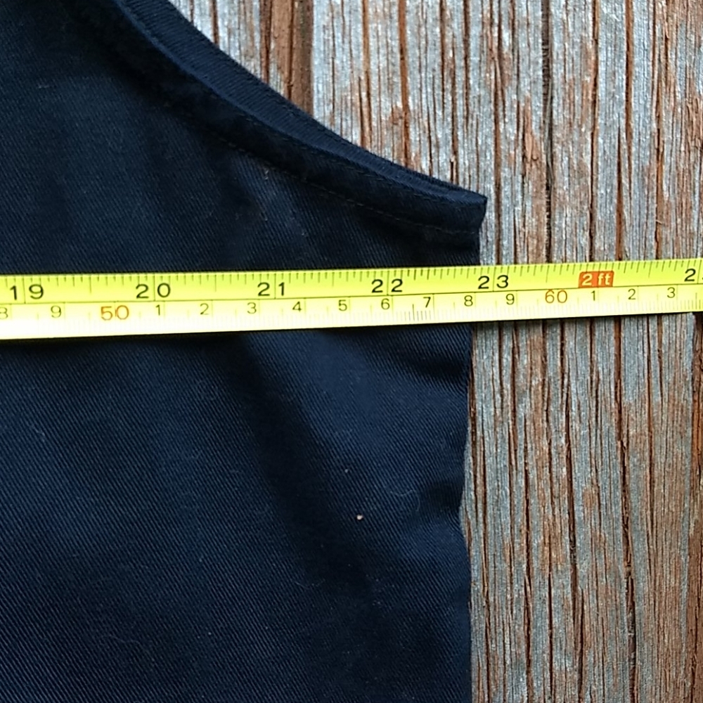 18W Plus Class black embroidered tunic, buttons. - Picture 7 of 12